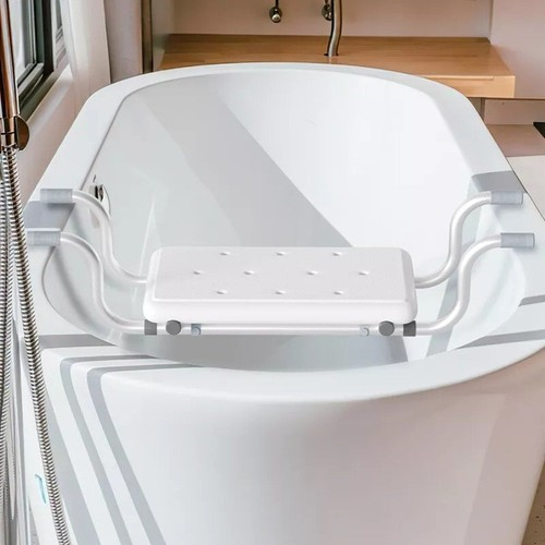 Bath Bench Bathtub Stool Support Tray Shower Chair Pad for Disabled Elderly