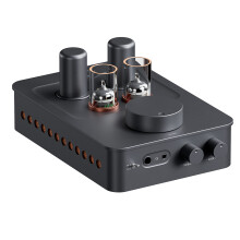 Fosi Audio GR70 Tube Mini Headphone Amp Preamp 16-300Ω Home Audio 3.5mm & 6.35mm
