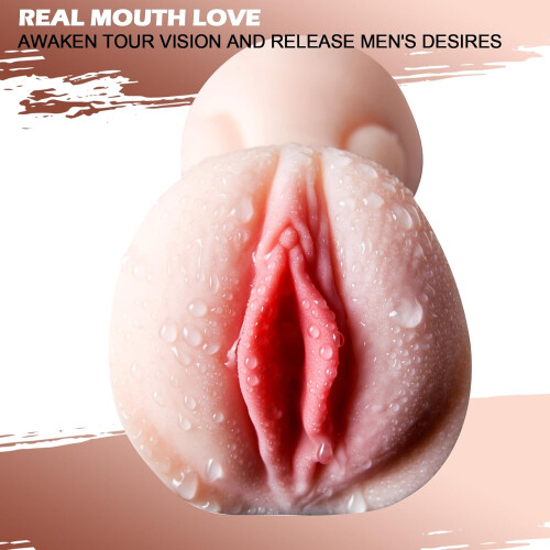 3-in-1 Realistic Masturbator TPE Pocket Stroker 2