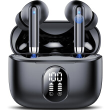 QXQ S26 Wireless Earbuds, In Ear Noise Cancelling Bluetooth 5.4 Headphones
