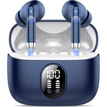 QXQ S26 Wireless Earbuds, In Ear Noise Cancelling Bluetooth 5.4 Headphones