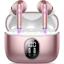 QXQ S26 Wireless Earbuds, In Ear Noise Cancelling Bluetooth 5.4 Headphones