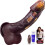 Govosaa Black Thrusting Dildo, Realistic Heated Thick, AI Sync BBC Dildos 1
