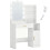 Dressing Table with Oval Mirror, Dressing Table with LED Lights, Adjustable Brightness 8