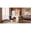 Dressing Table with Mirror, Adjustable LED Lighting, Power Strip 8