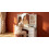 Dressing Table with Mirror, Adjustable LED Lighting, Power Strip 9