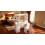 120 cm Dressing Table with Mirror and Light, Behind-Mirror Storage 4