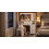 110 cm Dressing Table with Large Mirror, Vanity Desk with LED Lights, 3 Light Colors, Adjustable Brightness 4