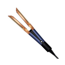 2-in-1 Hair Dryer and Straightener, Dual Heat Hair Straightener with Negative Ions for Quick Drying and Smoothing, Travel, Home, EU