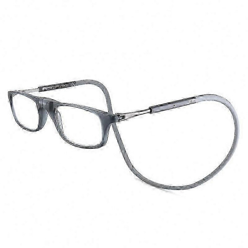 Clic Magnetic Reading Glasses,+450 Unisex Computer Reader with Soft Foldable Strap