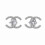 925 Sterling Silver Zirconia Stud Earrings with Interlocking Circle Design for Women 1