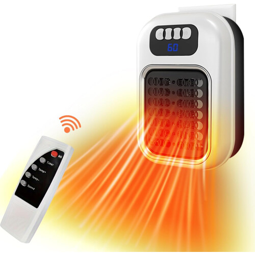 370W Space Heater, Compact for Office Dorm Room