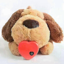 Peluche originale Snuggle Puppy à battements de cœur pour chiens. Soulage l'anxiété et apaise les animaux de compagnie - L