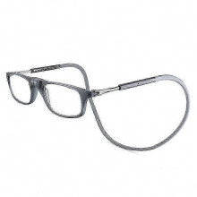 Lunettes de lecture magnétiques Clic +450, lunettes de lecture unisexes pour ordinateur avec sangle souple et pliable.