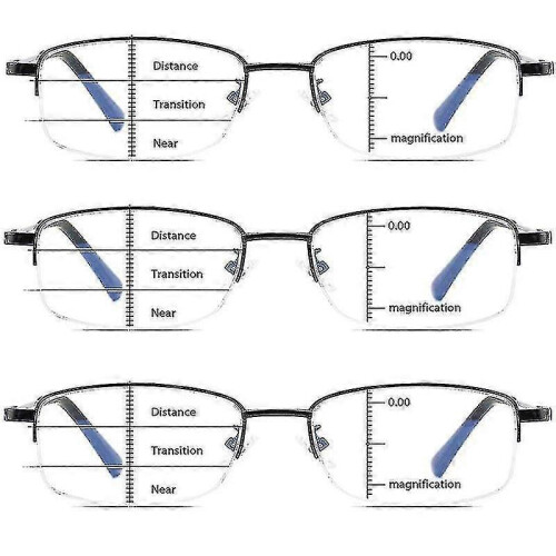 Pack Smart Gleitsichtbrille für Damen und Herren mit Blaulichtfilter