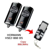 For Hormann BS HSE2 868 MHz Frequency Garage Door Remote Controls Two Pack for Secure and Convenient Access