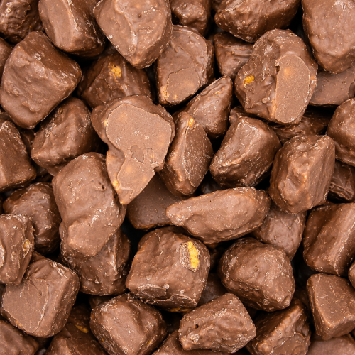 (1.23kg Sweet Jar) Chocolate Covered Cinder Toffee