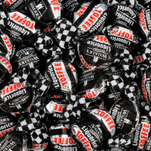(1kg Sweet Pouch) Walker's Nonsuch Liquorice Toffees