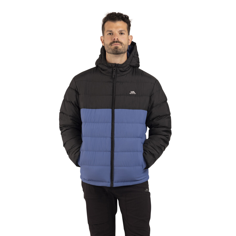 Trespass Men's Mid Blue Oskar Padded Jacket In | : Small - Image 3