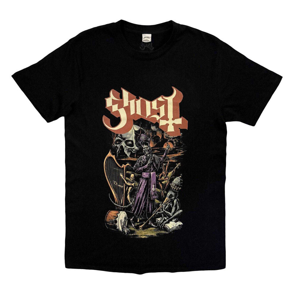 Ghost (M, Black) Unisex Adult What Music They Make T-Shirt