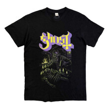 (XXL, Black) Ghost Unisex Adult Sin Eater T-Shirt
