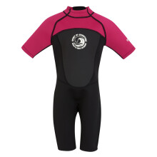 (7-8 Years, Black Duchess/White) Regatta Childrens/Kids Shorty Wetsuit