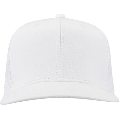 (One Size, White) Elevate Unisex Adult Drift 6 Panel Snapback Cap