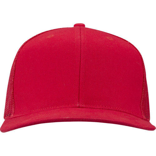 (One Size, Red) Elevate Unisex Adult Drift 6 Panel Snapback Cap