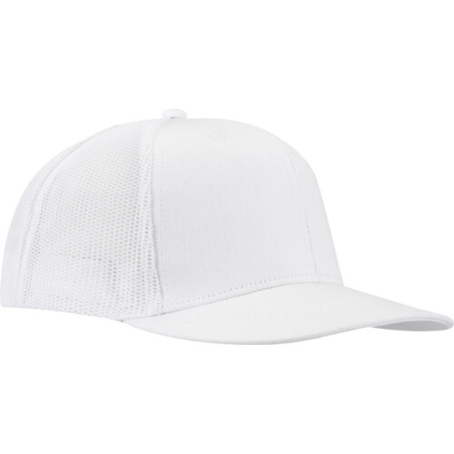 (One Size, White) Elevate Unisex Adult Drift 6 Panel Snapback Cap 2