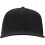 (One Size, Black) Elevate Unisex Adult Drift 6 Panel Snapback Cap 1