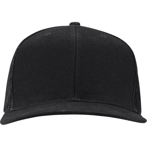 (One Size, Black) Elevate Unisex Adult Drift 6 Panel Snapback Cap
