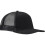 (One Size, Black) Elevate Unisex Adult Drift 6 Panel Snapback Cap 3