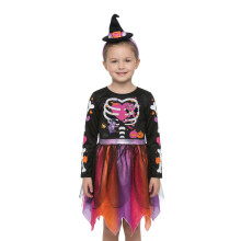 (3-4 Years, Black) Care Bears Girls Halloween Witch Costume