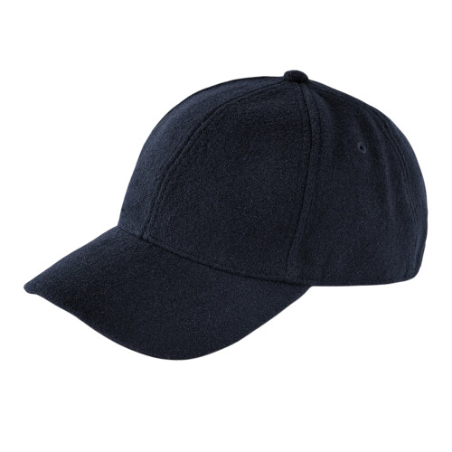 (One Size, Navy) Beechfield 6 Panel Wool Blend Cap 1