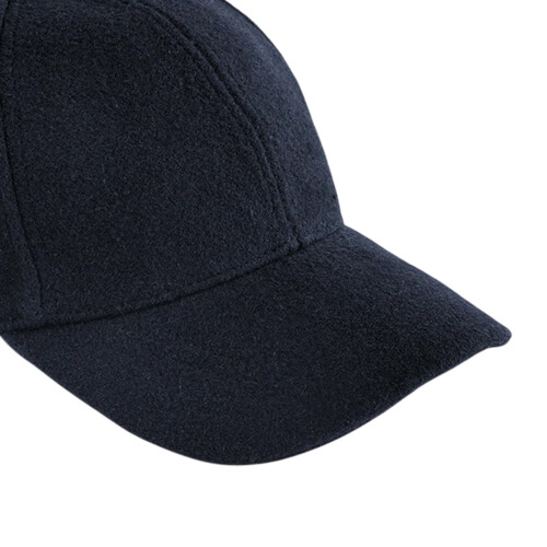 (One Size, Navy) Beechfield 6 Panel Wool Blend Cap 2