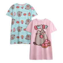 Pusheen Girls Sweet Treats Nightdress (Pack of 2)