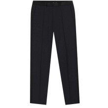 (36S, Dark Blue) Boss Mens Wool Tuxedo Trousers
