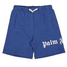 (14 Years, Blue) Palm Angels Childrens/Kids Logo Shorts