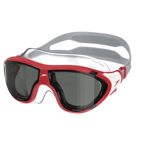 Speedo (One Size, Red/Grey) Speedo Childrens/Kids Biofuse 2.0 Diving Mask 1