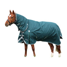 (6' 0", Green) Shires Highlander Original 300 Combo Neck Horse Turnout Rug