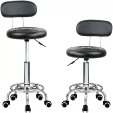 Gas Chairs Stools Swivel Breakfast Adjustable Height Stool Kitchen w/ Lift Bar
