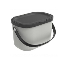 ROTHO Albula Blanc - Poubelle de tri sélectif - 3,2 L