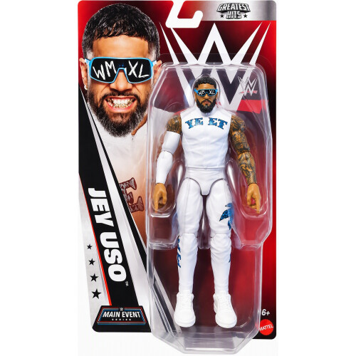 WWE WWE Main Event Greatest Hits Basic Series Jey Uso Wrestling Action Figure