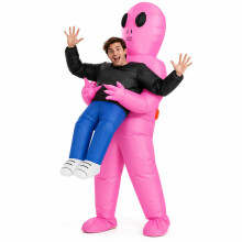 Inflatable Alien Costume Kids Inflatable Blow Up Halloween Costumes Pink
