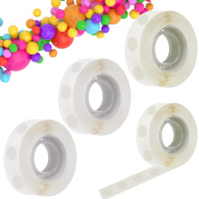 900 PCS Balloon Glue Dots, Removable Balloon Sticky Spots,Extra Strong Glue Dots Double Sided for Birthday Party Wedding Christmas Decorations and DI