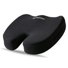 LS Memory Foam Seat Cushion Ergonomic Chair Pad with Back Support for Office Chair Gaming Chair Desk Chair and Office Desk Use