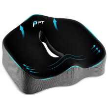 POOTACK Seat Cushions - Memory Foam Office Chair Cushion with Non-Slip