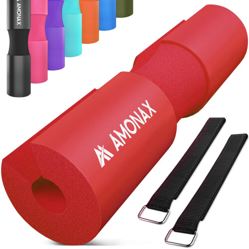 Amonax Barbell Squat Pad, Extra Thick Foam Padding for Neck & Shoulder