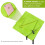 Eono Microfiber Towel, Ultra Absorbent, Quick Dry, Super Light and Compact 6