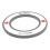 winmau WINMAU | Pro Line 1.0 | Dart Board Surround Ring (White) 2